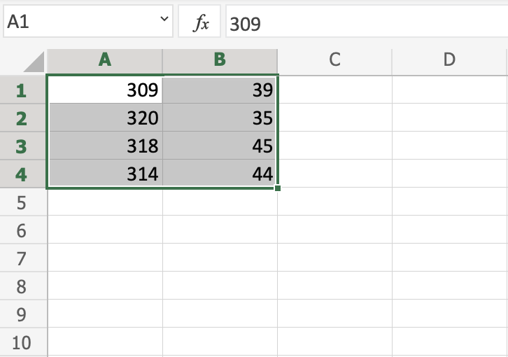 Excel移动单元格