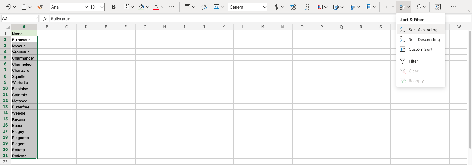 Excel数据分析:排序
